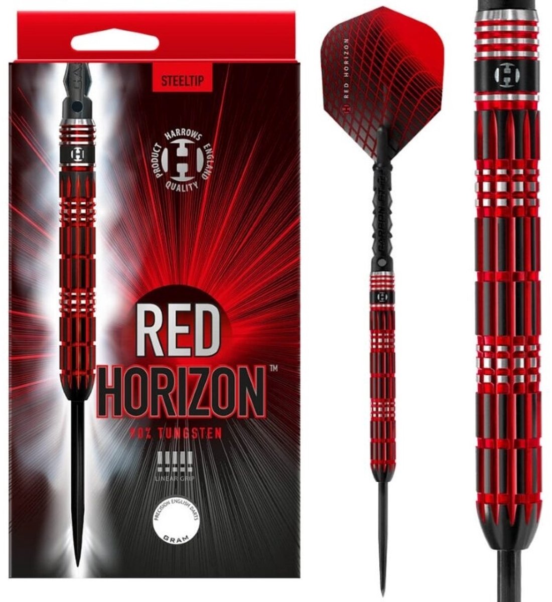 Harrows horizon rouge 90% tungstène 24gr