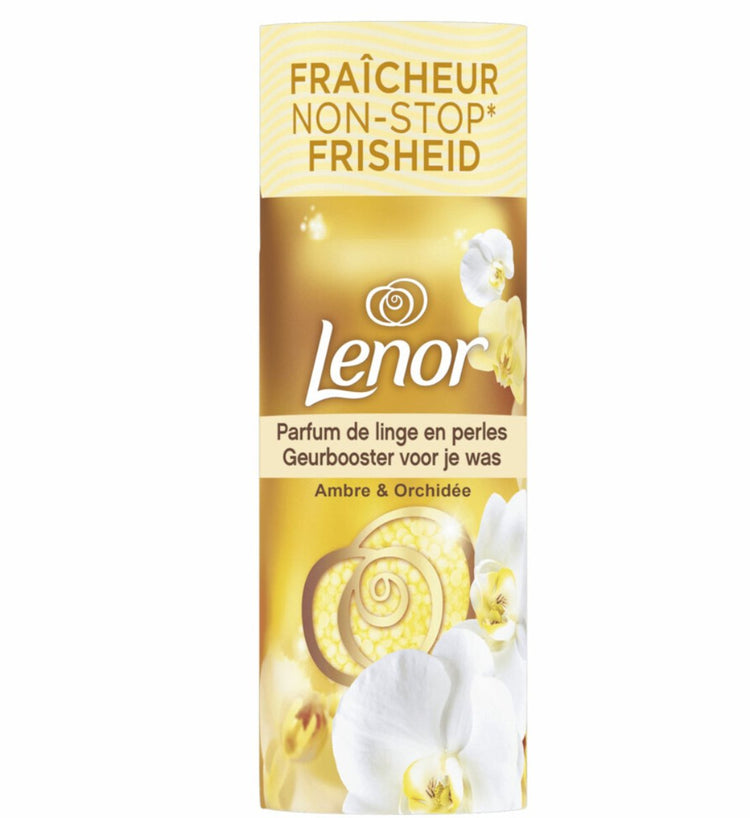 Lenor booster de parfum de lavage orchidée ambre 13 lavages - 165 gr