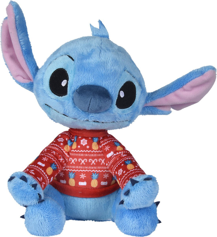 Peluche Simba Toys - Disney Disney - Lilo Stitch - Stitch Christmas - Peluche - Peluche - 25 cm - à partir de 0 m