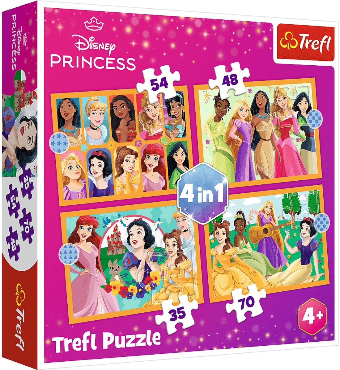 Puzzle Disney Trefl 4-en-1