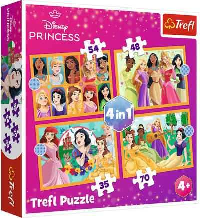 Puzzle Disney Trefl 4-en-1