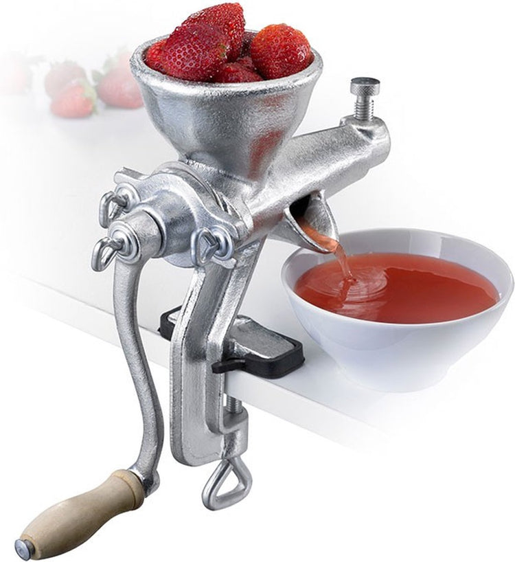 Presse-fruits et baies Westmark, avec pince à vis pour montage sur table, acier, starke else, argent, 97482260