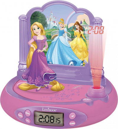 Lexibook Disney Princesse Raiponce horloge projecteur avec des sons magiques