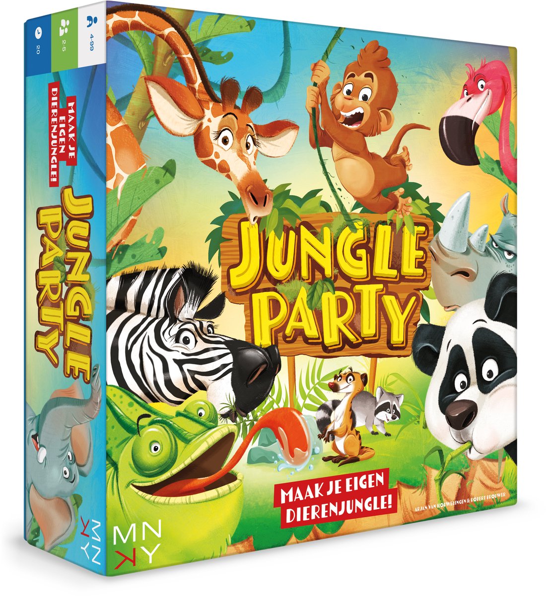 Rebo éditeurs mnky - jeu de société jungle party