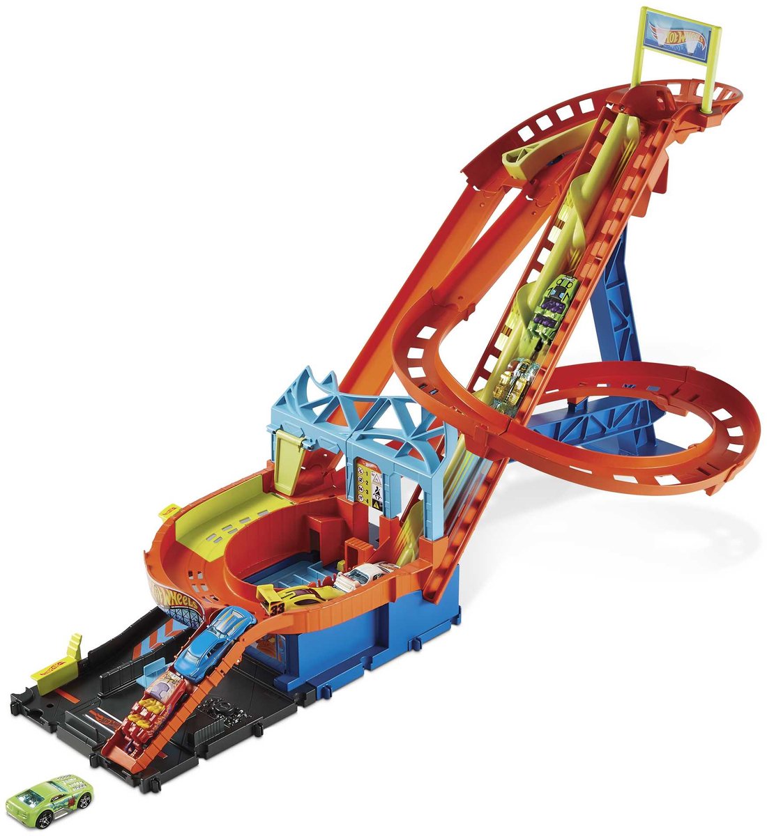Rallye de montagnes russes Hot Wheels