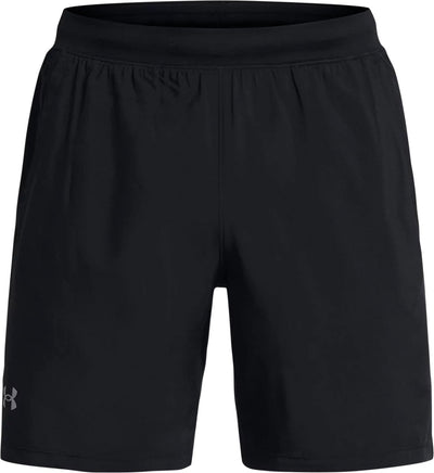 Under armour ua launch 7'' shorts pantalon de sport homme - noir - blanc