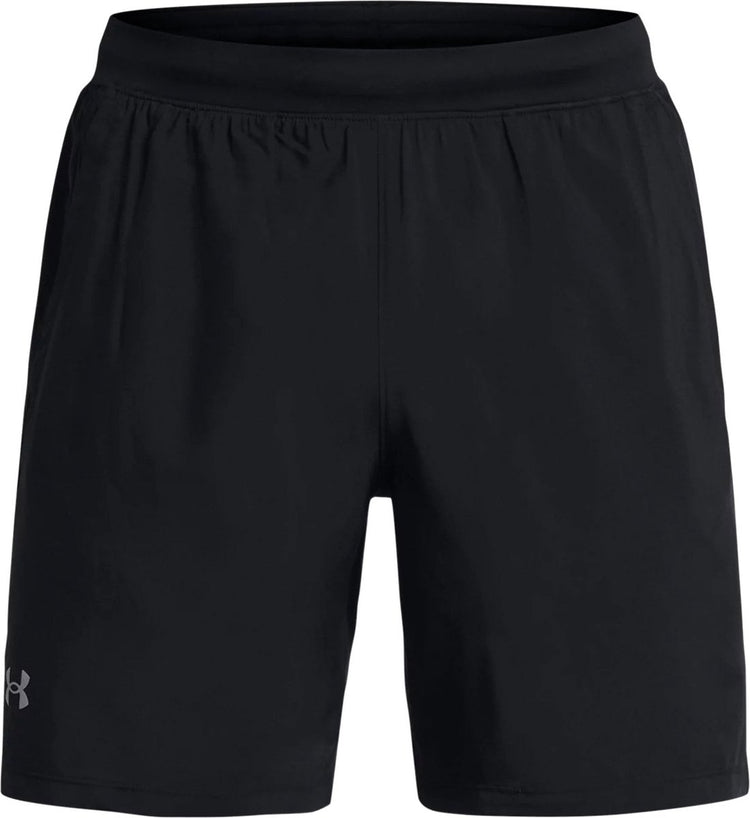 Under armour ua launch 7'' shorts pantalon de sport homme - noir - blanc