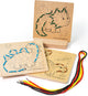 Bigjigs String on Number Dinosaur Wood