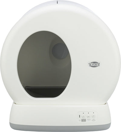 Trixie auto-vide-litière en plastique blanc