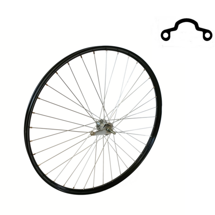 Roue arrière Shimano 28x1 1 2 noir, retirer, spaak 13, rimer en aluminium de profil Westwood