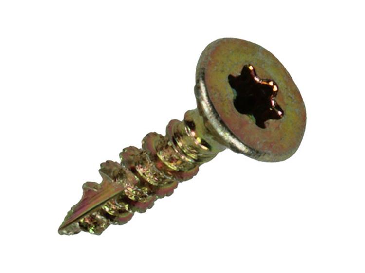 Mack 1018002 - tête de tournevis à copeaux à monter soi-même plaquée jaune 165 pcs 3,5 x 16 mm | 5 pièces