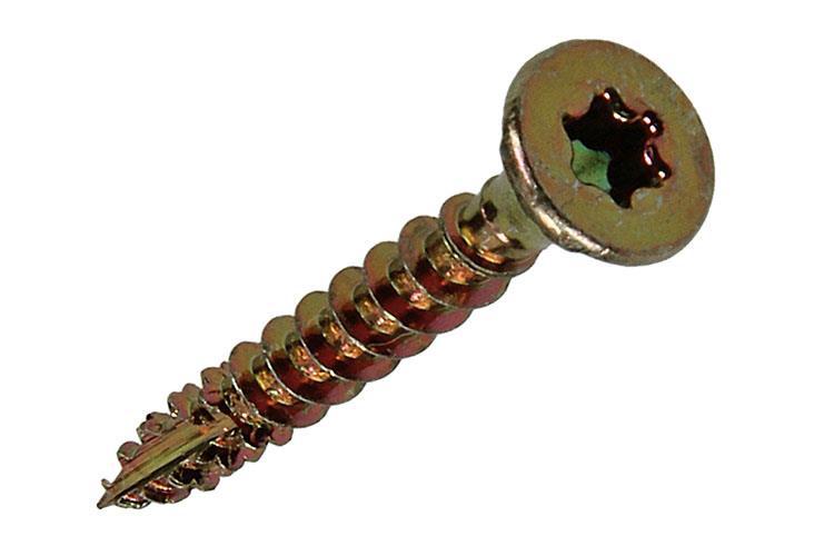 Mack 1018004 - spainplschr.vzkop-auto-assemblage plaqué jaune 85 pièces 3,5 x 25 mm | 5 pièces