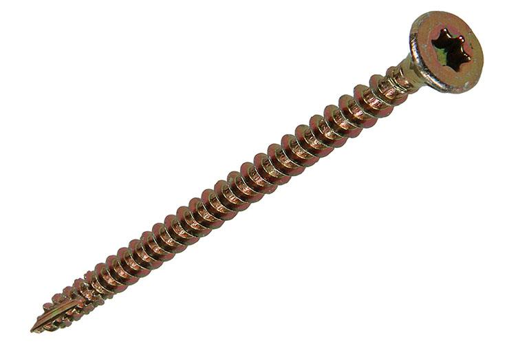 Mack 1018014 - spainplschr.vzkop-auto-assemblage plaqué jaune 25 pièces 4,0 x 60 mm | 5 pièces