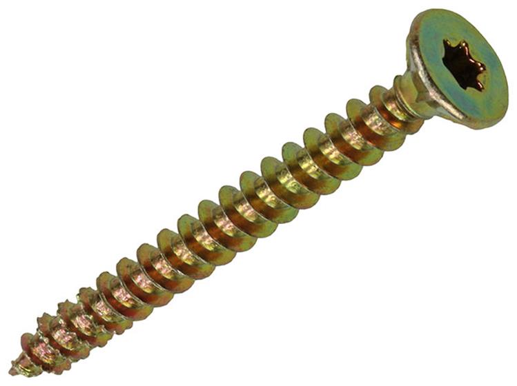 Mack 1018017 - spainplschr.vzkop-auto-assemblage plaqué jaune 30 pièces 4,5 x 45 mm | 5 pièces