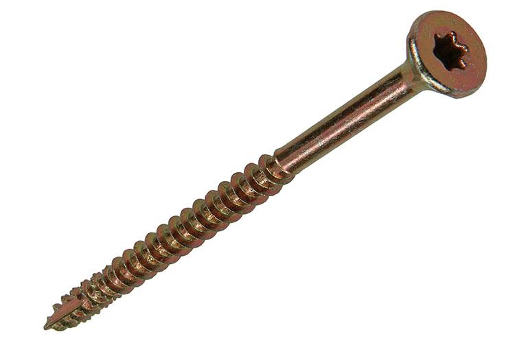 Mack 1018024 - spainplschr.vzkop-auto-assemblage plaqué jaune 16 pièces 5,0 x 70 mm | 5 pièces