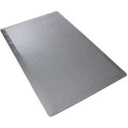 Tapis de sol industriel etm dyna-protect diamant gris PVC