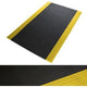 Tapis anti-fatigue tapis de travail plus doux noir, jaune 1500x900 mm