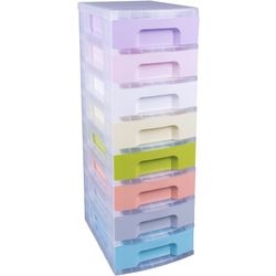 Bloc à tiroirs boîtes vraiment utiles dt2449 7 l multicolore
