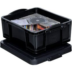 Boîte de rangement boîtes vraiment utiles 18bk 18 l noir
