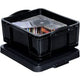 Boîte de rangement boîtes vraiment utiles 18bk 18 l noir