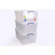 Boîte de rangement boîtes vraiment utiles 62ccb-pk3 62 l transparent