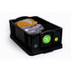 Boîte de rangement boîtes vraiment utiles 50bkcb 50 l noir