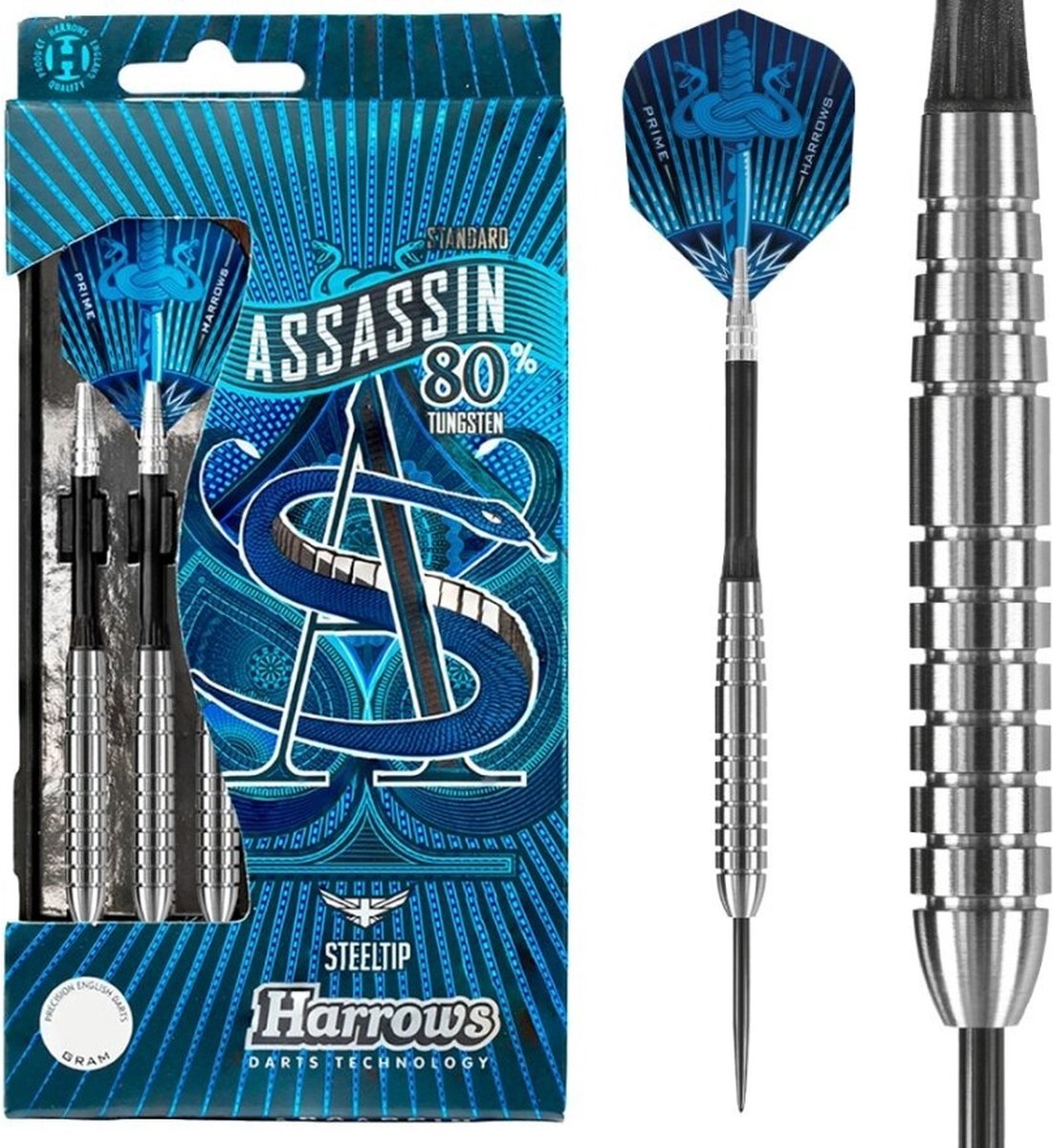 Harrows assassin rg 80% 24 grammes - fléchettes