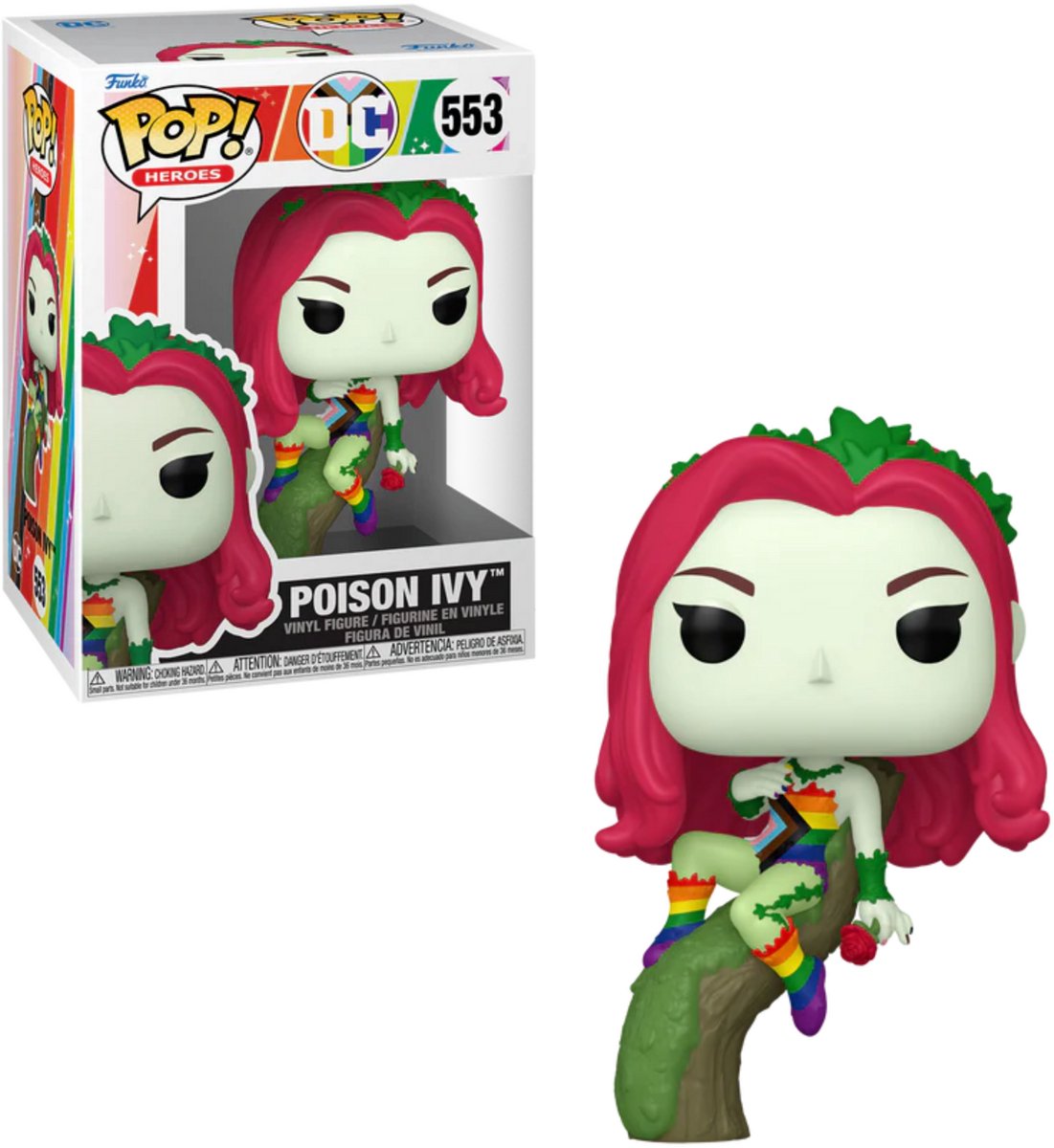 Figurine en vinyle Funko Batman Poison Ivy 553 pop ! standard unisexe