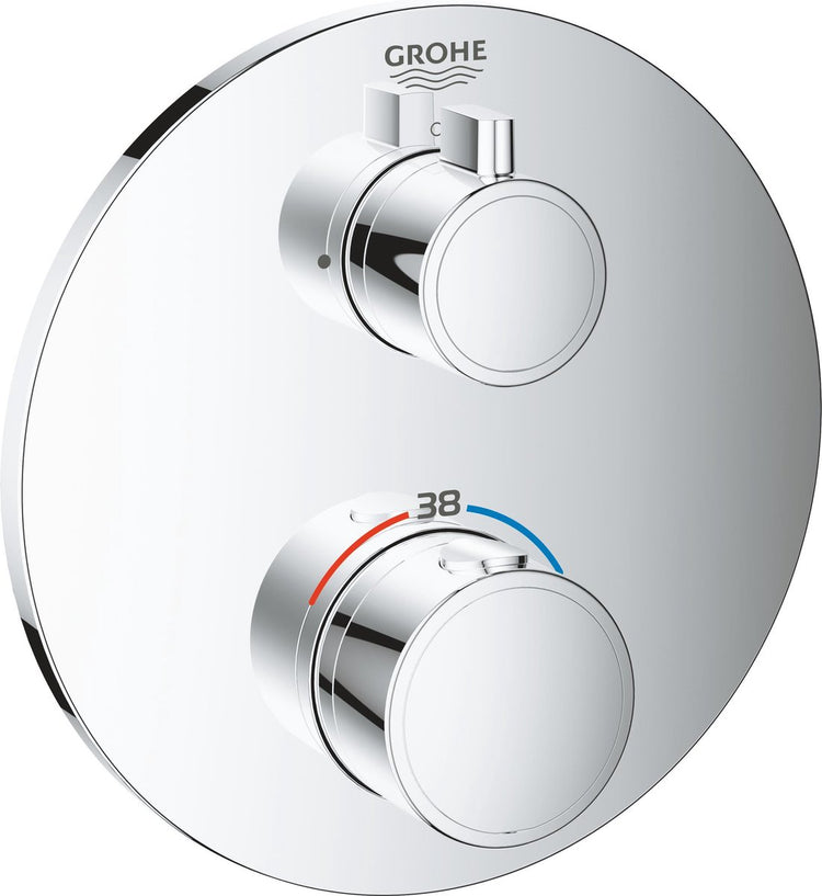 Grohe Grohtherm robinet de douche thermostatique à encastrer - chrome