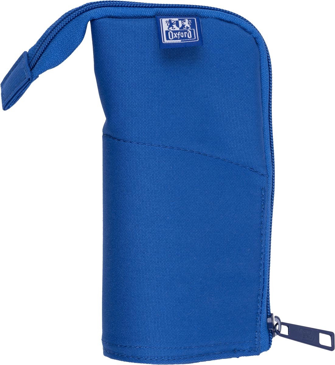 Trousse à crayons Oxford bleue
