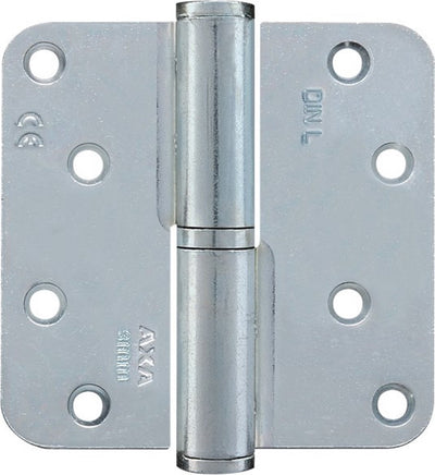 Axa charnière à bille galvanisée gauche 89x89 ronde h 12033523e