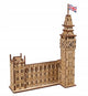 Kit de construction de modèle 3D en bois Ugears Big Ben - Architecture emblématique - 63 pièces