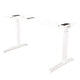 Fellowes bureau assis-debout 97470 acier blanc