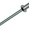 Mack 1020312 - 120 agrafes aveugles aluminium 3,2x8mm | 5 pièces