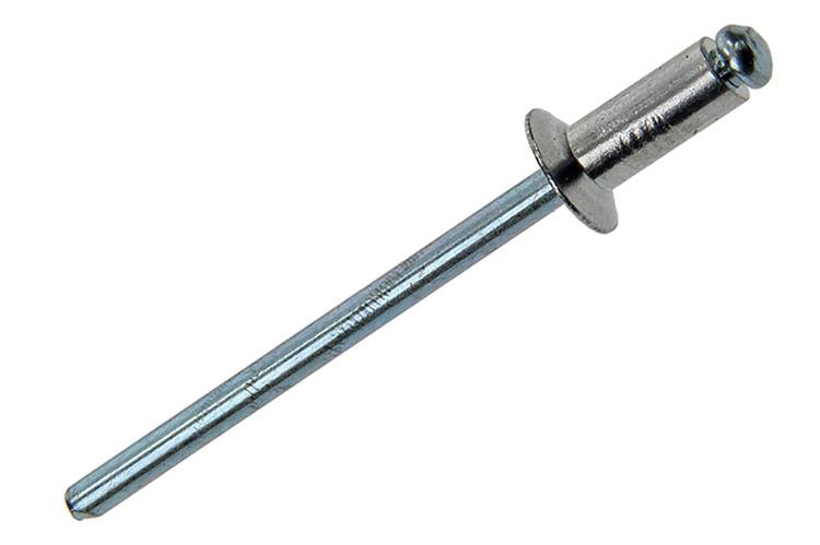 Mack 1020314 - 100 agrafes aveugles aluminium 4,0x10mm | 5 pièces