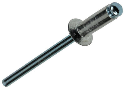 Mack 1020315 - 80 agrafes aveugles aluminium 4.0x12mm | 5 pièces