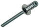 Mack 1020317 - 80 agrafes aveugles aluminium 4,8x10mm | 5 pièces