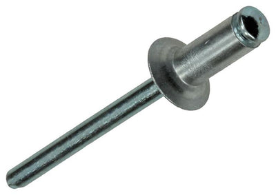 Mack 1020318 - 70 agrafes aveugles aluminium 4,8x12mm | 5 pièces