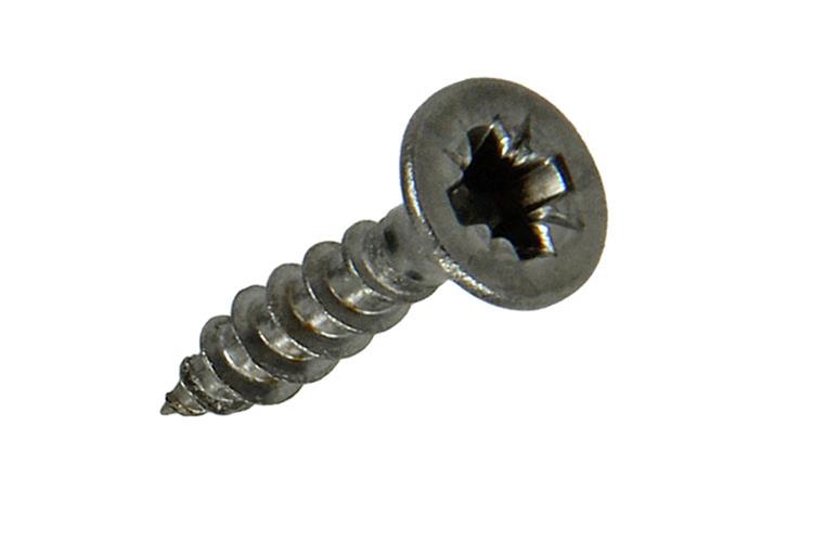 Mack 1019980 - vis pour panneaux d'aggloméré tête VZ acier inoxydable 120 pcs 3,0 x 16 mm | 5 pièces