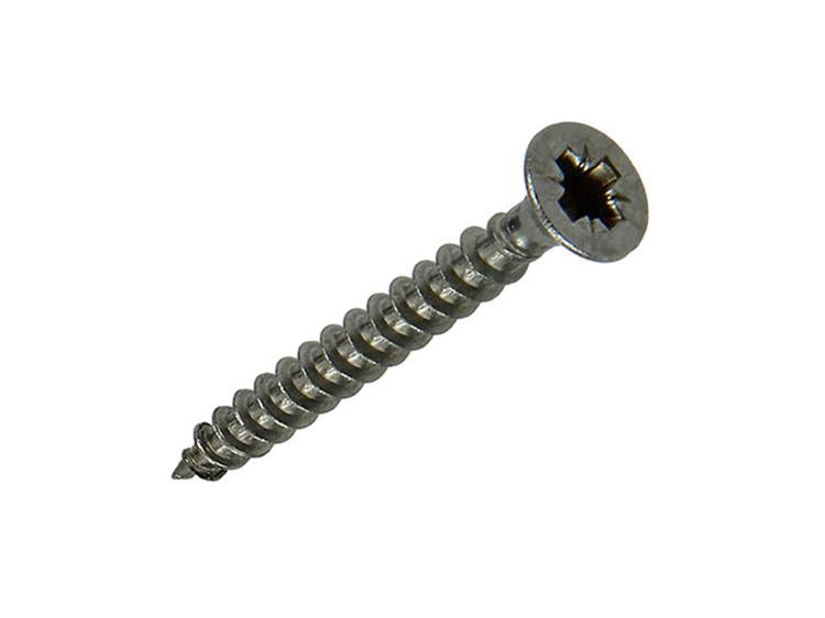 Mack 1019984 - vis pour panneaux d'aggloméré tête VZ acier inoxydable 75 pièces 3,5 x 30 mm | 5 pièces