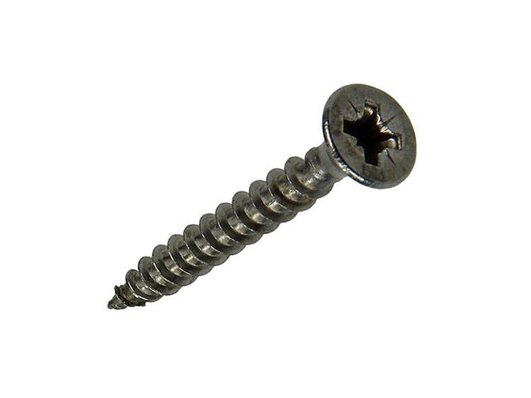 Mack 1019988 - vis pour panneaux d'aggloméré tête VZ acier inoxydable 60 pièces 4,0 x 30 mm | 5 pièces