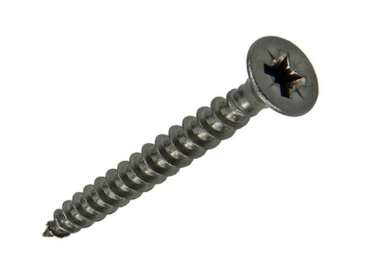 Mack 1019995 - vis pour panneaux d'aggloméré tête VZ acier inoxydable 40 pcs 4,5 x 40 mm | 5 pièces