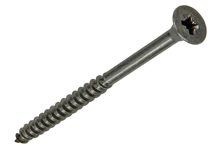 Mack 1019997 - vis pour panneaux d'aggloméré tête VZ acier inoxydable 27 pcs 4,5 x 60 mm | 5 pièces