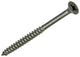 Mack 1020001 - vis pour panneaux d'aggloméré tête VZ acier inoxydable 18 pièces 5,0 x 70 mm | 5 pièces