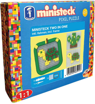 Ministeck mosaïque jouets mini cadres tortue cactus petite boîte.