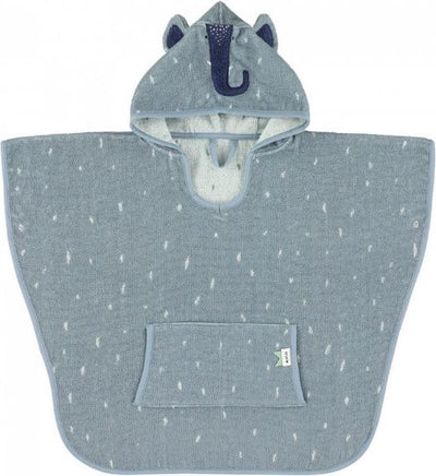 Poncho Trixie - Mme. éléphant - 100% coton biologique - cape de bain enfant avec capuche - avec de jolis détails