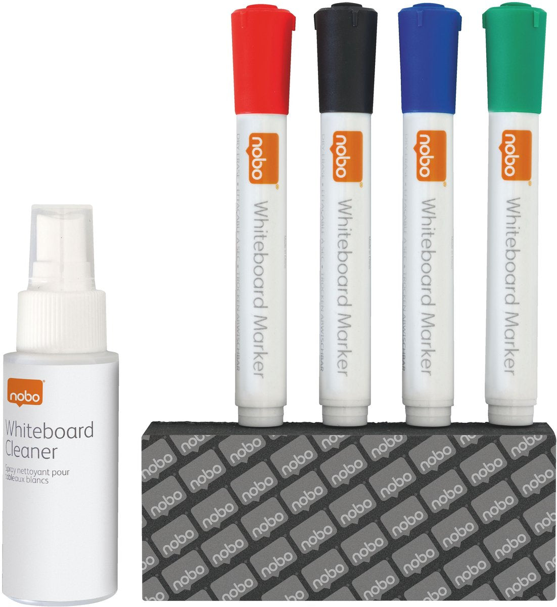 Kit de démarrage d'accessoires pour tableau blanc Nobo | 6 pièces