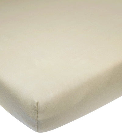 Drap-housse bébé Meyco jersey sable 80x160cm - 1 pièce