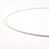 Vaessen creative • set d'anneaux métalliques ø20cm 3mm blanc 8x - afbeelding 2