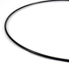 Vaessen creative • set d'anneaux métalliques ø20cm 3mm noir 4x